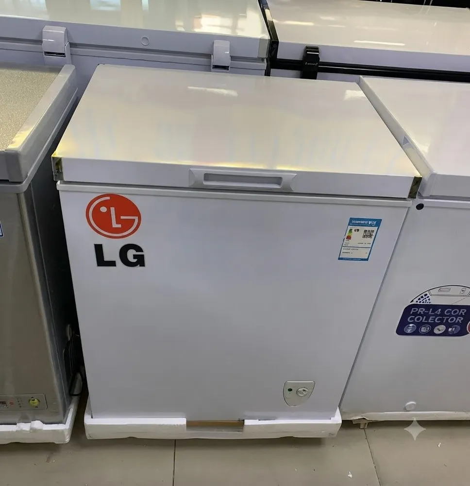 Congelador Horizontal LG Blanco con Tirador Superior y Control Frontal de Temperatura