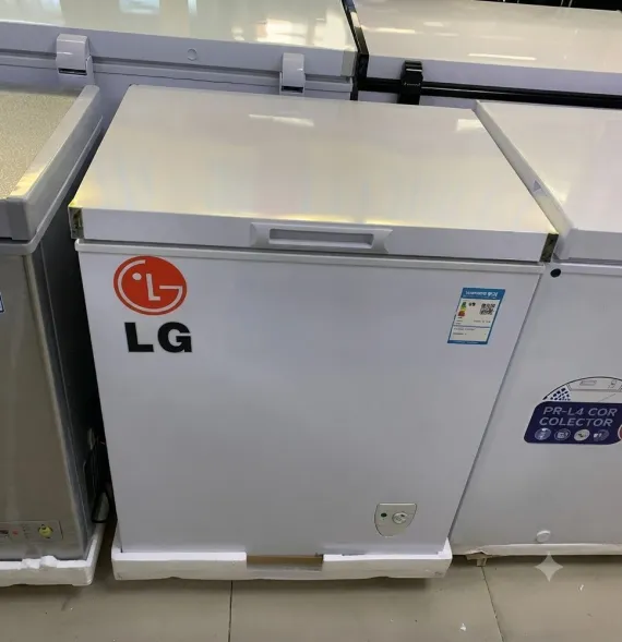 Congelador Horizontal LG Blanco con Tirador Superior y Control