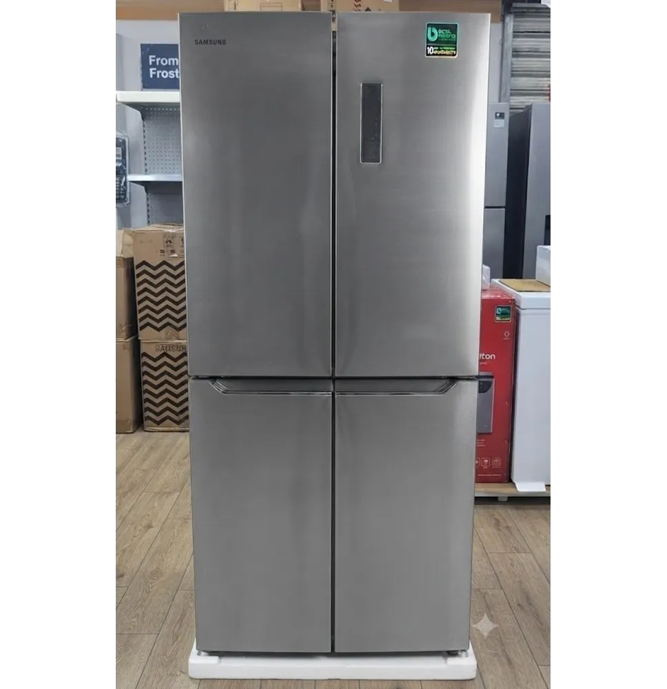 Refrigerador Cuatro Puertas (Multi-Door) Samsung Acabado Metálico con Panel Digital e Inverter