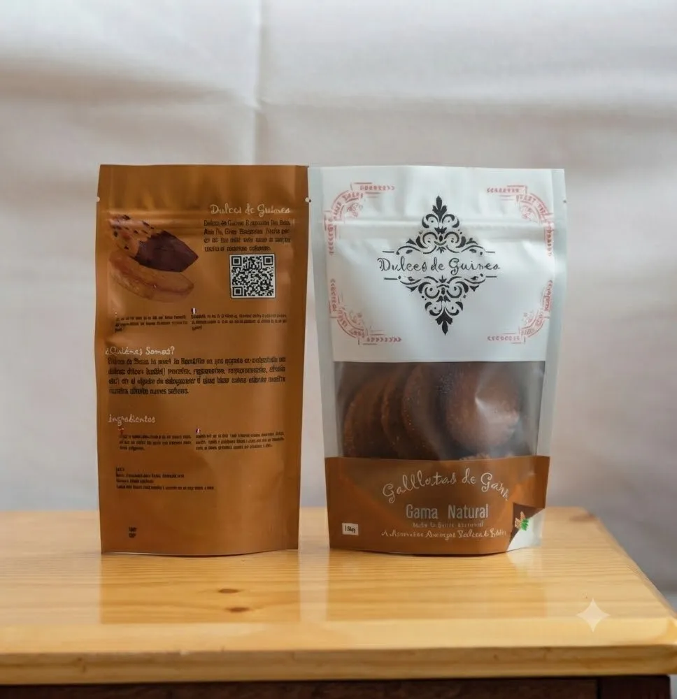 Galletas de Garrí "Gama Natural" Dulces de Guinea - Galletas