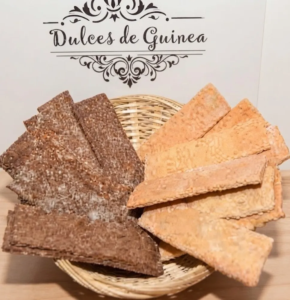 Galletas Rompemuelas "Gama Natural" Dulces de Guinea - Galletas Crujientes Tradicionales con Coco