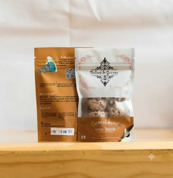 Coconut Sweet Tradicional "Gama Natural" Dulces de Guinea -