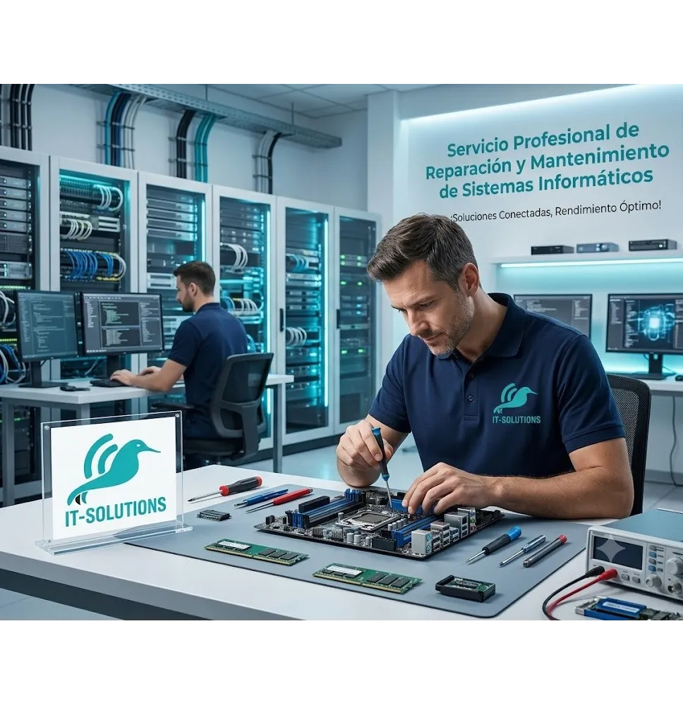 Servicio Profesional de Reparación y Mantenimiento de Sistemas Informáticos