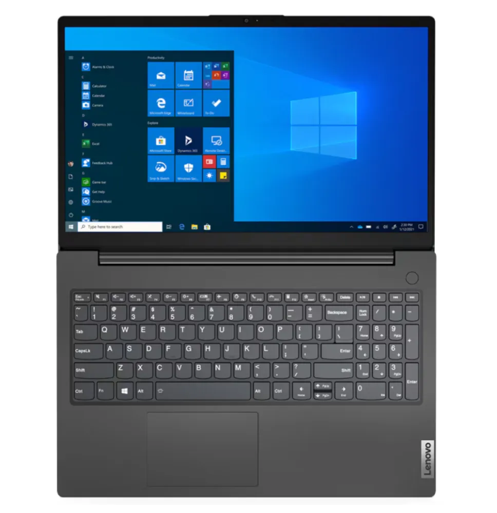 Portátil Lenovo V15 G2 IJL - 15.6" Full HD, Intel Celeron N4500, 16 GB RAM, 256 GB SSD, Gris Y Negro