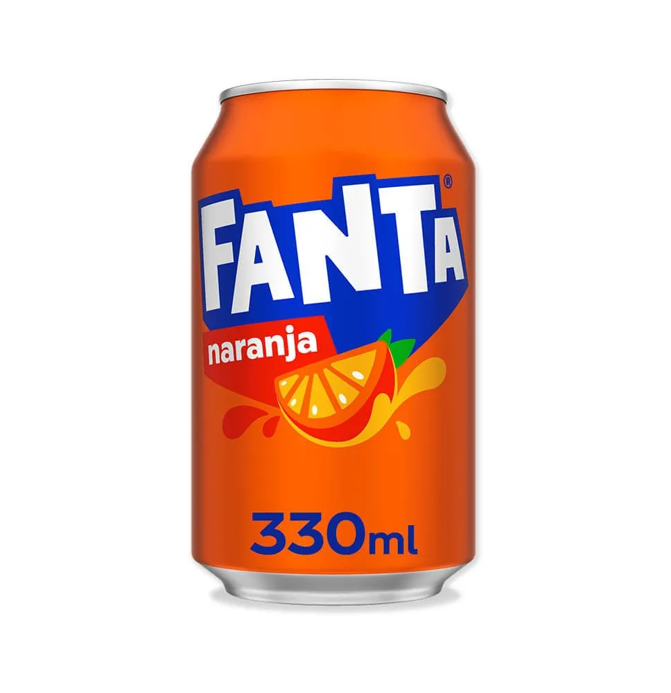 Fanta en lata