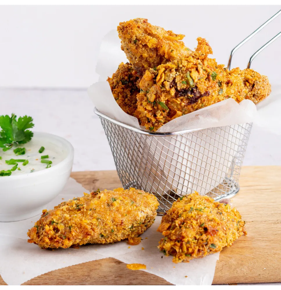 Pollo Alitas Rebozadas