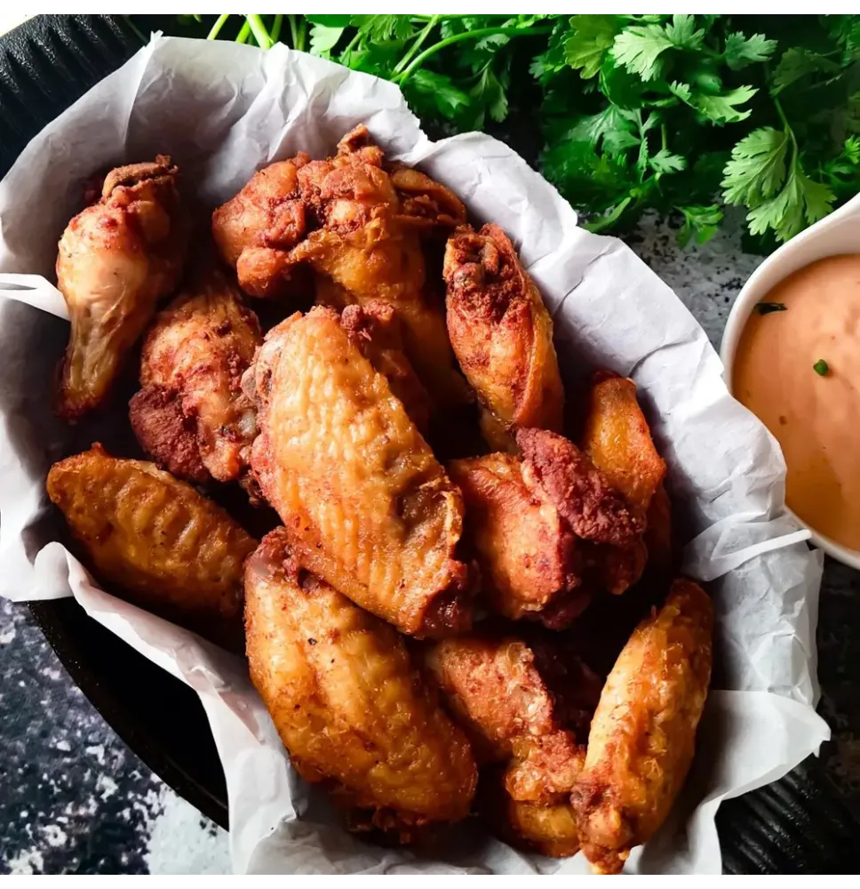 Alitas Fritas de Pollo