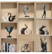 Figuras decorativas para estantería