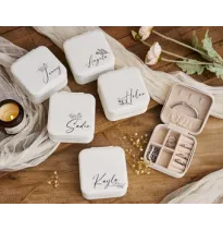 Caja de viaje personalizada para joyas