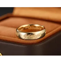 Anillo Único de oro de 18 quilates