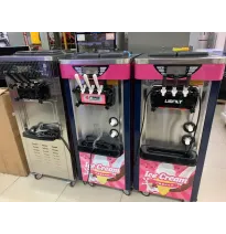 Ice Cream Maker Máquina De Helado Soft Serve Semiautomática