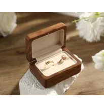 Personalisierte Hochzeit Ring Box