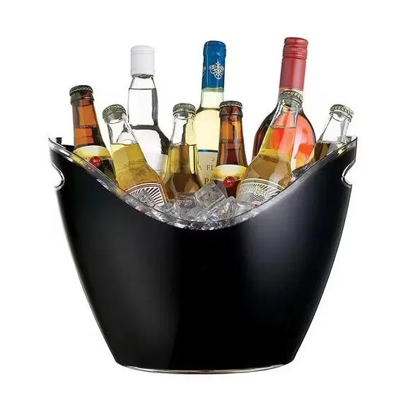 Cubos de Hielo Acrílicos para Bar en Casa, Enfriador de Cerveza y Vino