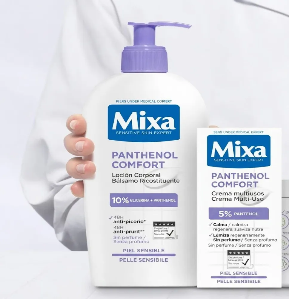 Mixa Panthenol Comfort Loción Corporal – Bálsamo Ricostituente