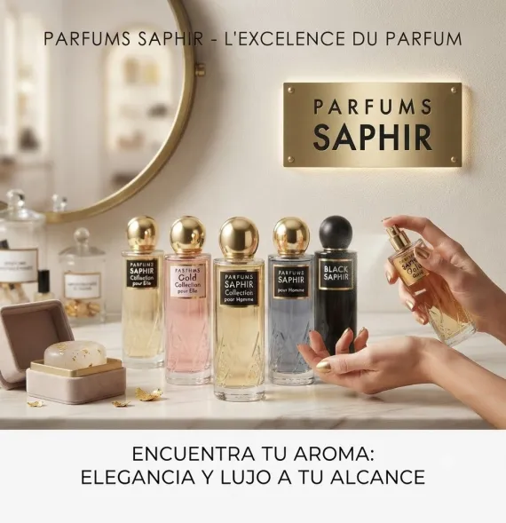 Parfums Saphir Saphir For Her Eau de Parfum Pour Femme –