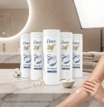 Dove Body Love Nutrición Esencial Loción Corporal – Loción Hidratante para Piel Seca con Glicerina y 48H de Hidratación – Botell