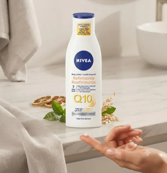 Nivea Body Lotion Q10 Refirmante – Loción Corporal Reafirmante